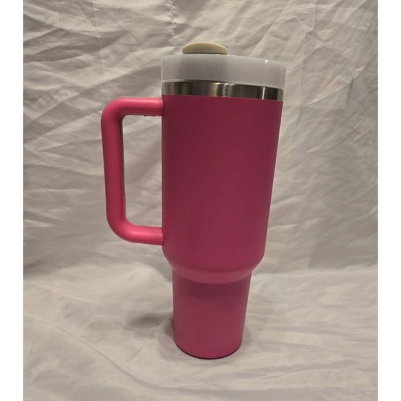 Stanley Flowstate Quencher H2O Double Vacuum Insulate Tumbler 40oz Pink No Straw - Picture 3 of 5
